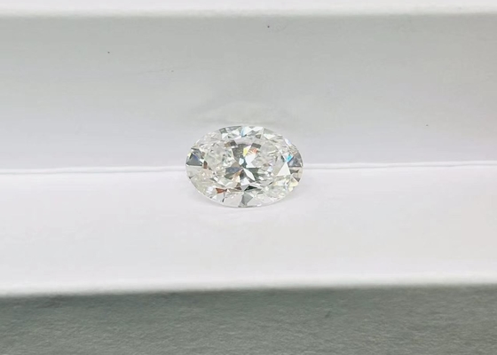 2.1ct Forme ovale Laboratoire cultivé CVD Diamant IGI Certifié G VVS 2EX