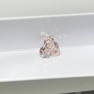 Diamants en gros synthétique rose en laboratoire Diamant en forme de cœur 1,78ct