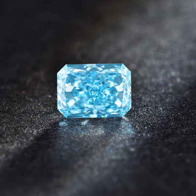 décorations lâches rayonnantes de 1-1.99Carat Diamond Blue Lab Diamonds Jewelry