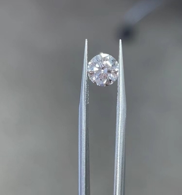 Grosse taille 4ct Créé en laboratoire Diamants synthétiques Blanc rond Coupe brillante Certifié IGI