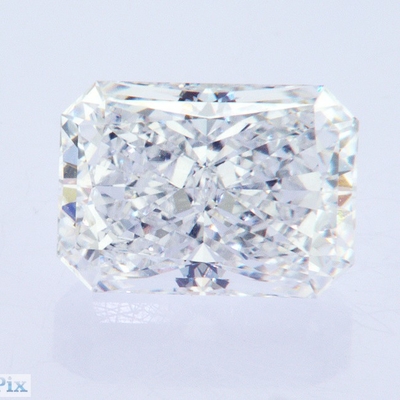 Coupe radiante de haute qualité 3,39ct E VVS cultivé en laboratoire CVD Diamant blanc certifié GIA