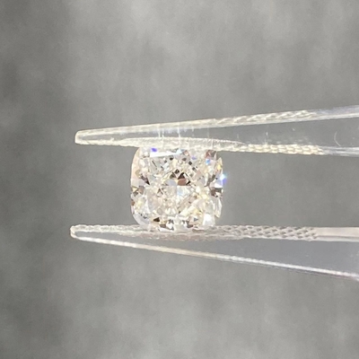1.05CT Couche carrée de laboratoire de coupe Diamants blancs créés F VVS2 CVD Laboratoire de laboratoire de diamants cultivés