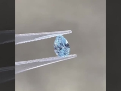 Diamant bleu de CVD de poire