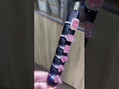 Bague à diamant rose de CVD