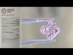 Diamants de couleur créés en laboratoire Diamants synthétiques en vrac Coussin Diamants roses
