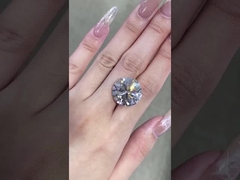 Diamants fabriqués en laboratoire Certifié IGI CVD Diamants synthétiques Anneaux Boucles d'oreilles Collier