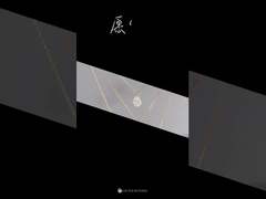 Collier en diamant de taille adulte en forme de laboratoire