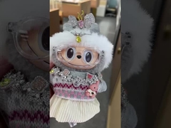 Labubu bijoux Diamants étincelants bijoux de laboratoire Diamants cultivés Collier Collier bijoux de qualité